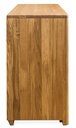 NordicStory Aparador Cómoda de madera maciza de roble &quot;Elsa 6&quot; 140 x 44 x 78,2 cm.